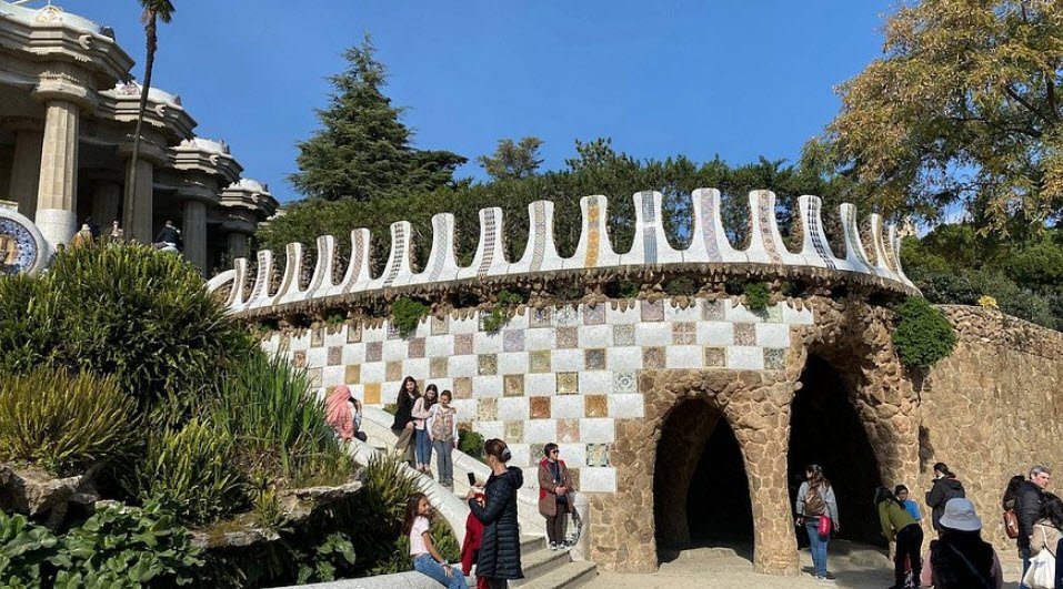 Park Güell, Barcelona, Catalonia, Spain